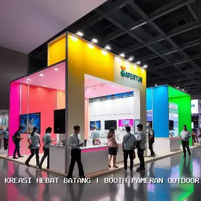 booth pameran outdoor Batang