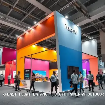 Booth Pameran Outdoor Batang – Kreasi Hebat Batang