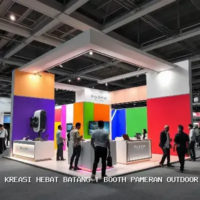 Booth Pameran Outdoor Batang – Kreasi Hebat Batang