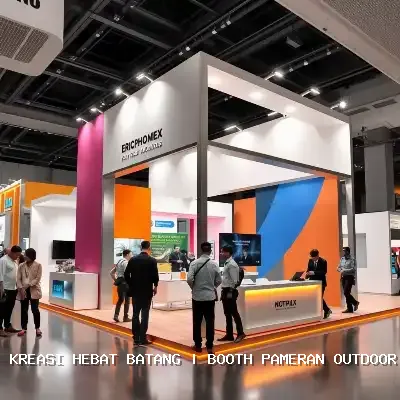 Booth Pameran Outdoor Batang – Kreasi Hebat Batang
