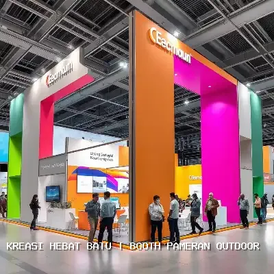 booth pameran outdoor Batu