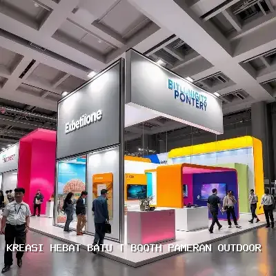 Booth Pameran Outdoor Batu