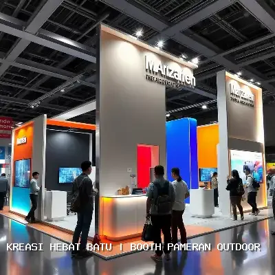 Booth Pameran Outdoor Batu