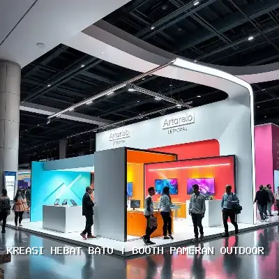 Booth Pameran Outdoor Batu