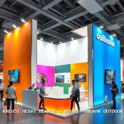 Booth Pameran Outdoor Bekasi: Desain Custom & Finishing Rapi