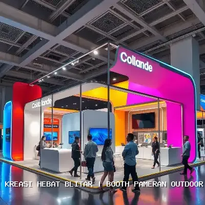 Booth Pameran Outdoor Blitar