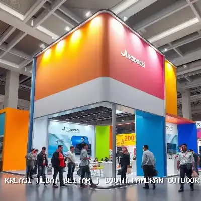 Booth Pameran Outdoor Blitar