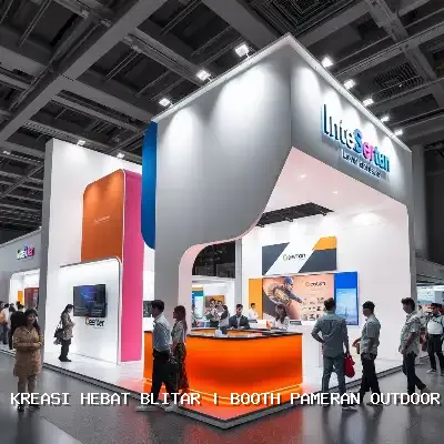 Booth Pameran Outdoor Blitar