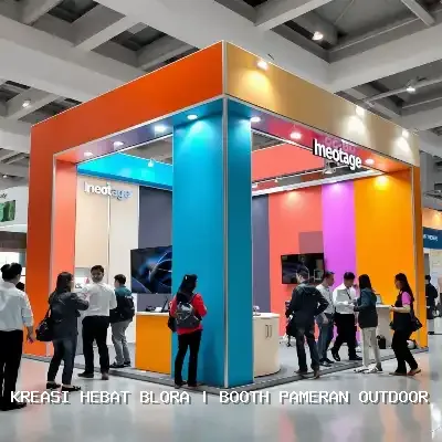 Booth Pameran Outdoor Blora