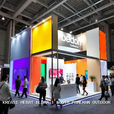 Booth Pameran Outdoor Blora