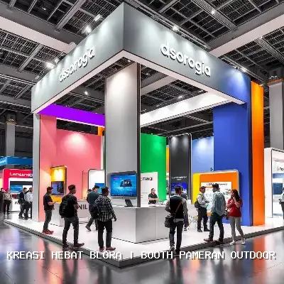 Booth Pameran Outdoor Blora