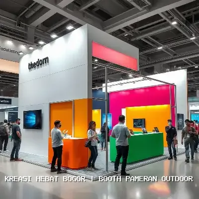Booth Pameran Outdoor Bogor: Desain Custom & Kualitas Terbaik