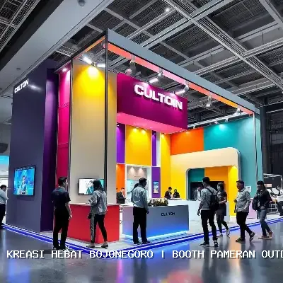 Booth Pameran Outdoor Bojonegoro – Kreasi Hebat