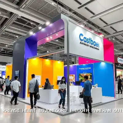 Booth Pameran Outdoor Bojonegoro – Kreasi Hebat