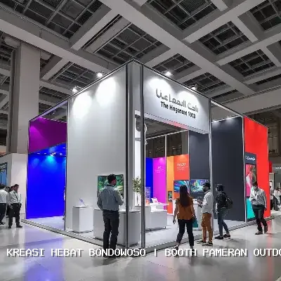 Booth Pameran Outdoor Bondowoso – Kreasi Hebat