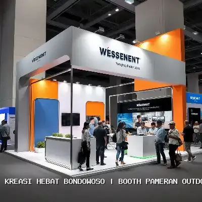 Booth Pameran Outdoor Bondowoso – Kreasi Hebat