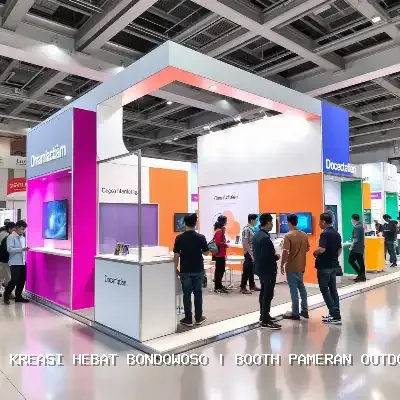 Booth Pameran Outdoor Bondowoso – Kreasi Hebat