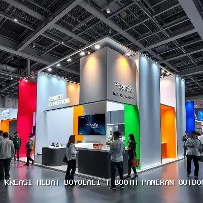 Booth Pameran Outdoor Boyolali