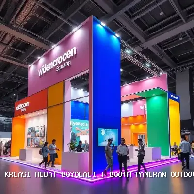 Booth Pameran Outdoor Boyolali