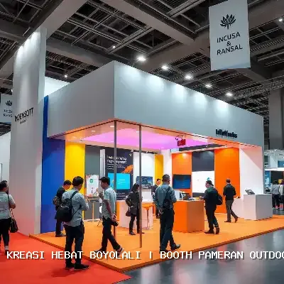 Booth Pameran Outdoor Boyolali