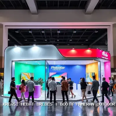 Booth Pameran Outdoor Brebes – Desain Eksklusif & Kualitas Terjamin