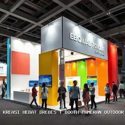 Booth Pameran Outdoor Brebes – Desain Eksklusif & Kualitas Terjamin