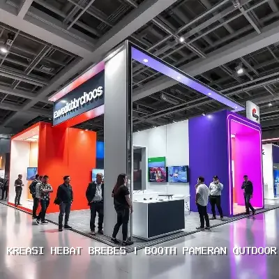 Booth Pameran Outdoor Brebes – Desain Eksklusif & Kualitas Terjamin