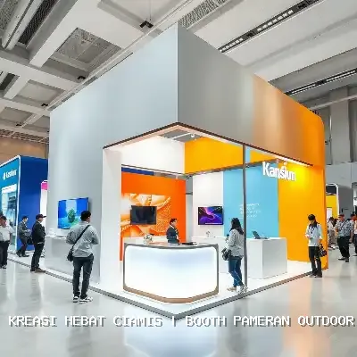 booth pameran outdoor Ciamis