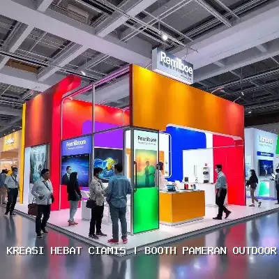 Booth Pameran Outdoor Ciamis: Solusi Desain Kustom Berkualitas