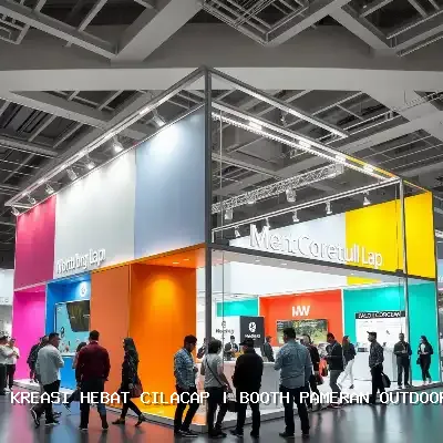 Booth Pameran Outdoor Cilacap – Kreasi Hebat