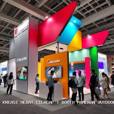 Booth Pameran Outdoor Cilacap – Kreasi Hebat
