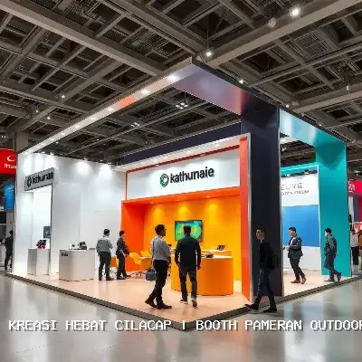 Booth Pameran Outdoor Cilacap – Kreasi Hebat