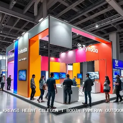 booth pameran outdoor Cilegon