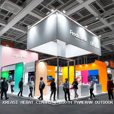 booth pameran outdoor Cimahi