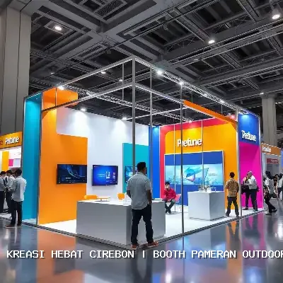 Booth Pameran Outdoor Cirebon: Desain Custom dan Finishing Rapi
