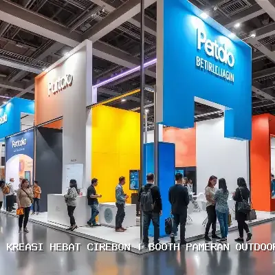 Booth Pameran Outdoor Cirebon: Desain Custom dan Finishing Rapi