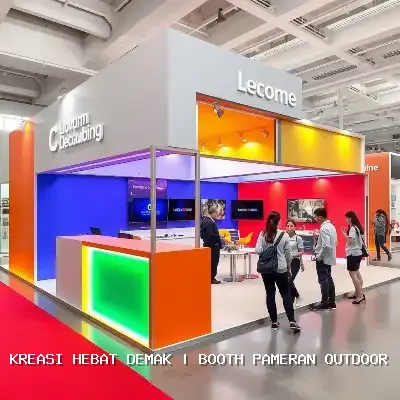 Booth Pameran Outdoor Demak