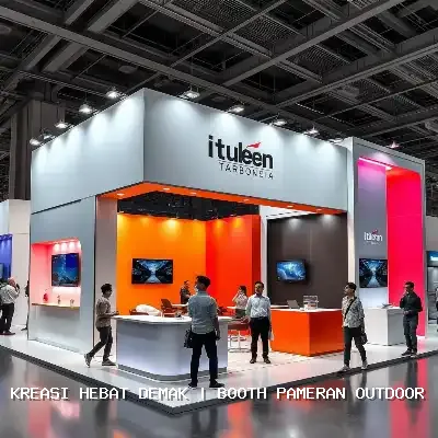 Booth Pameran Outdoor Demak