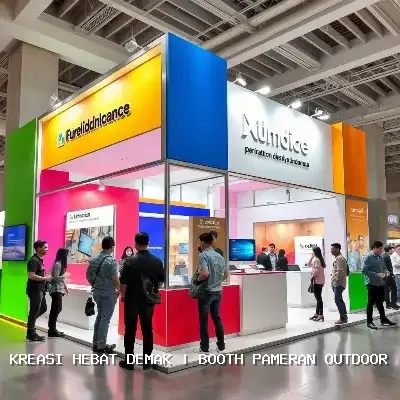 Booth Pameran Outdoor Demak