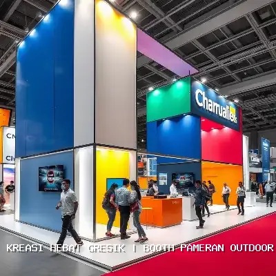 booth pameran outdoor Gresik
