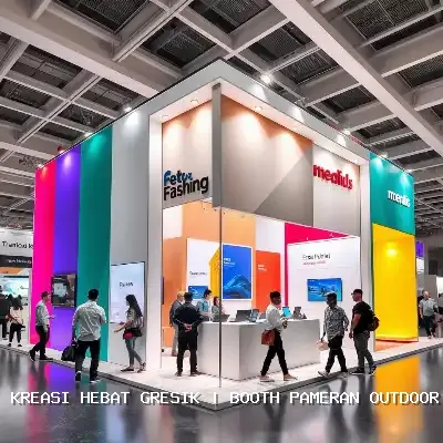 Booth Pameran Outdoor Gresik