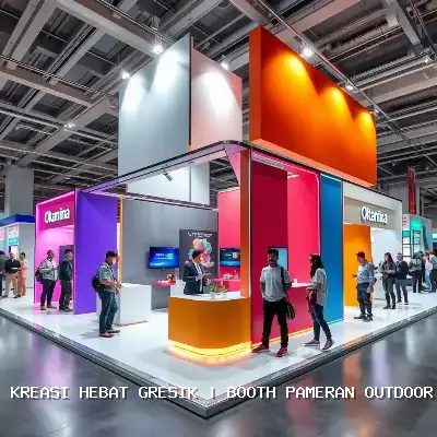 Booth Pameran Outdoor Gresik