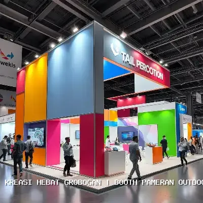 Booth Pameran Outdoor Grobogan: Desain Eksklusif dan Finishing Rapi