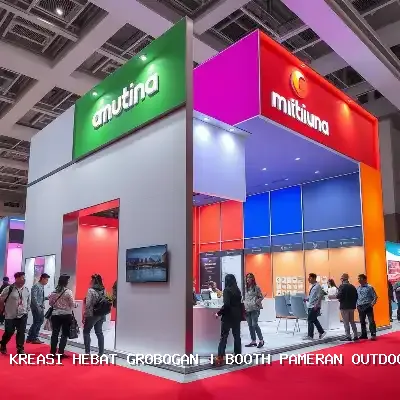 Booth Pameran Outdoor Grobogan: Desain Eksklusif dan Finishing Rapi