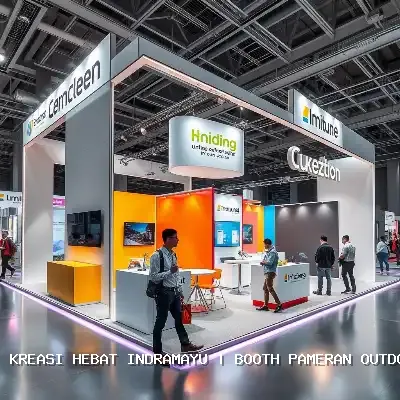 Booth Pameran Outdoor Indramayu: Desain Custom & Finishing Rapi