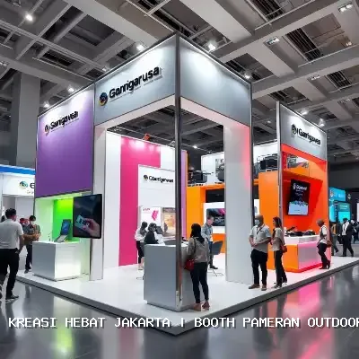 Booth Pameran Outdoor Jakarta: Solusi Kreatif untuk Branding
