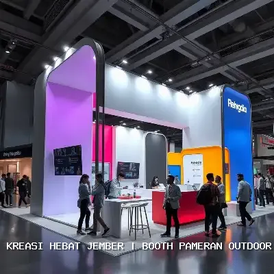 Booth Pameran Outdoor Jember – Kreasi Hebat Jember