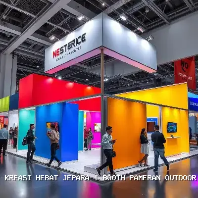 Booth Pameran Outdoor Jepara – Kreasi Hebat Jepara