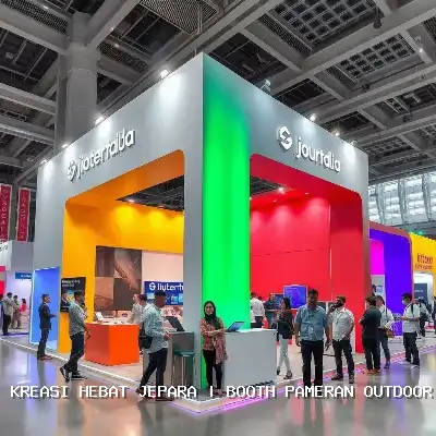 Booth Pameran Outdoor Jepara – Kreasi Hebat Jepara