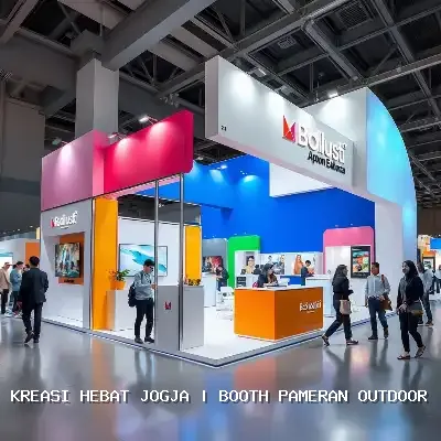 Booth Pameran Outdoor Jogja